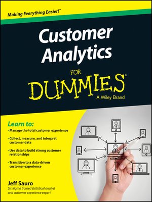 cover image of Customer Analytics For Dummies
